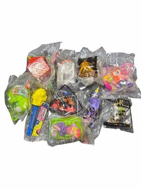 90’s Y2K Miscellaneous Taco Bell McDonald’s and Burger King Toy Lot Happy Meal
